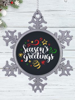 Season’s Greetings Snowflake